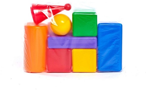 Кубики Строим вместе счастливое детство Строительный набор Стена-2 5242