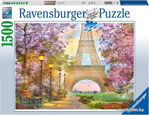 Пазл Ravensburger Романтика Парижа 16000 (1500 эл)