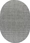Циновка Merinos Kair S156-OVAL-DARK GRAY (1х2)