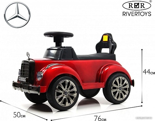 Каталка RiverToys Mercedes-AMG 300S G300GG (красный глянец)