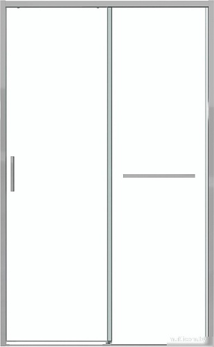 Душевая дверь Grossman Style 130x195 100.K33.05.130.10.00 (хром/стекло прозрачное)