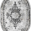 Ковер для жилой комнаты Safyun Liparis LP362-GREY-BLACK-OVAL (2x3)