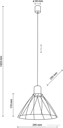Подвесная люстра TK Lighting Modesto 10160