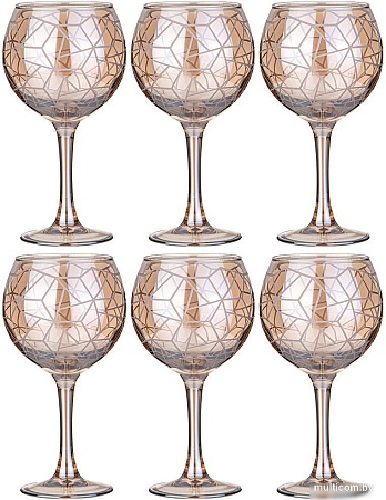 Набор бокалов для вина Lefard Графика Мед 194-954 (6 шт)