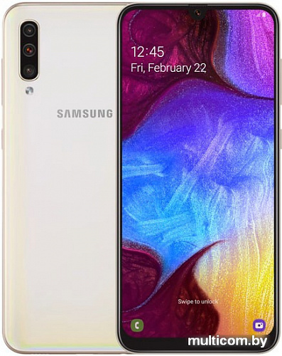 Смартфон Samsung Galaxy A50 6GB/128GB (белый)