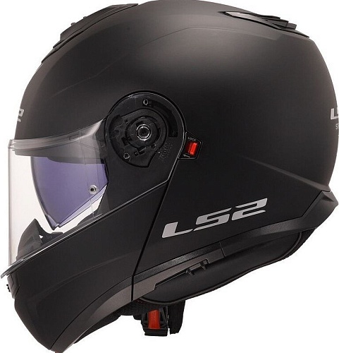 Мотошлем LS2 FF908 Strobe II Solid (XS, матовый черный)