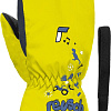 Горнолыжные варежки Reusch Kids Mitten Safety 6285405-2305 (р-р 5, Yellow/Dress Blue)