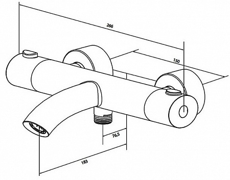 Смеситель AM.PM Sense F7550064