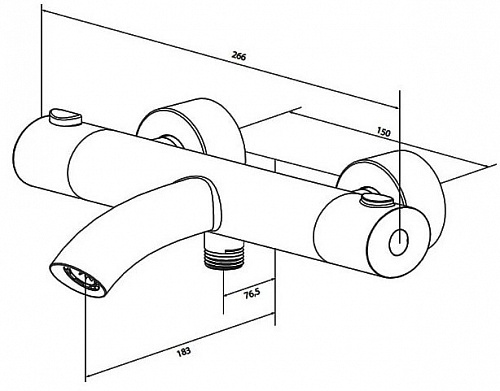 Смеситель AM.PM Sense F7550064