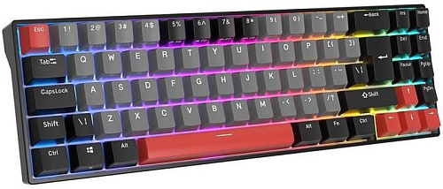 Клавиатура Royal Kludge RK71 ISO RGB (черный, RK Red)