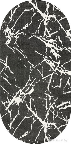 Ковер для жилой комнаты Safyun Bravo SN539-GREY-CREAM-OVAL (0.8x1.5)