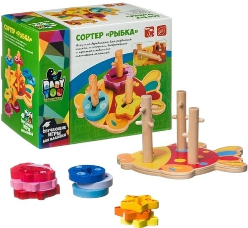 Сортер Bondibon Рыбка ВВ4191