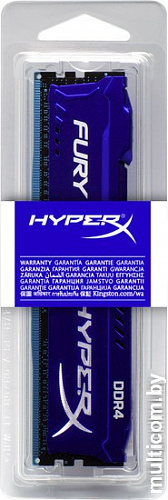 Оперативная память HyperX Fury 16GB DDR4 PC4-27700 HX434C19FR/16