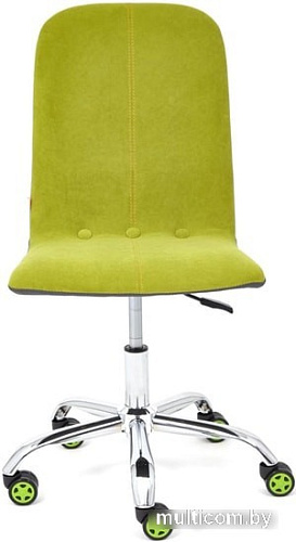 Кресло TetChair Rio (флок, серый/олива)