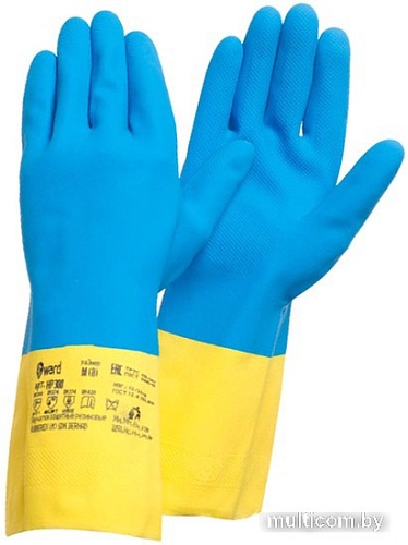 Латексные перчатки Gward К80Щ50 HP300-M (M)