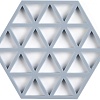 Подставка под горячее Zone Trivet Triangles Sky 331286