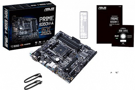 Материнская плата ASUS Prime B350M-A