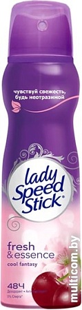 Lady Speed Stick Fresh and Essence Cool Fantasy Вишня 150 мл