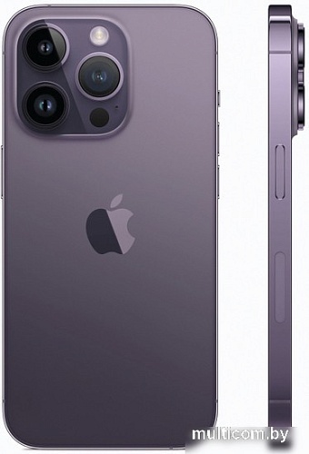 Смартфон Apple iPhone 14 Pro eSIM 128GB (темно-фиолетовый)