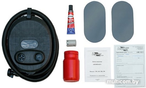 Гребная лодка Leader Компакт-255 (серый)