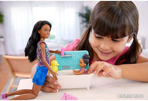 Кукла Barbie Skipper Babysitters INC Dolls & Playset FXH06