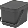Brabantia Sort &amp; Go 6 л (серый)