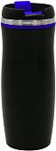 Термокружка UTTA Dark Latte 5007.03 0.42л (черный/синий)