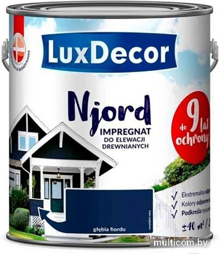 Антисептик LuxDecor Njord 0.75 л (далекий фьорд)