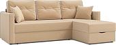 Угловой диван Mio Tesoro Атлантикс (Velutto 59, сван)