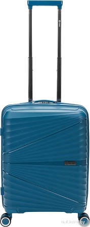 Чемодан-спиннер Torber Nevo T2207S (синий)
