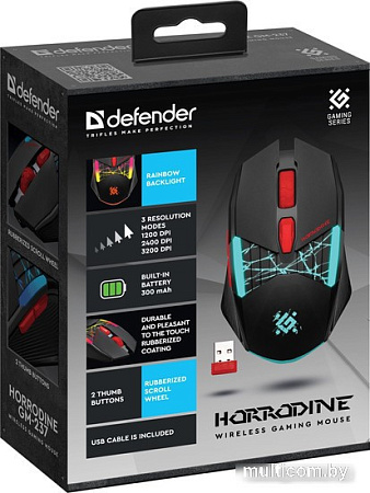 Игровая мышь Defender Horrodine GM-237