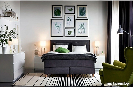 Детский комод Ikea Мальм 003.685.31 (белый)