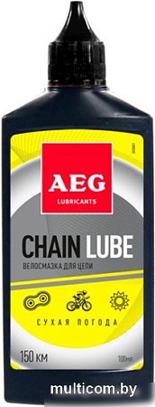 Смазка для цепи AEG Сухая погода (100 мл)