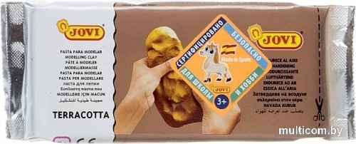 Пластилин скульптурный Jovi 84 (250г, терракотовый)
