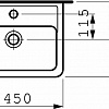 Умывальник Laufen PRO 811951 45x34