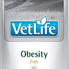 Сухой корм для собак Farmina Vet Life Obesity Fish (диетический корм для собак для снижения избыточной массы тела) 12 кг