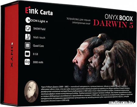 Электронная книга Onyx BOOX Darwin 5 (черный)