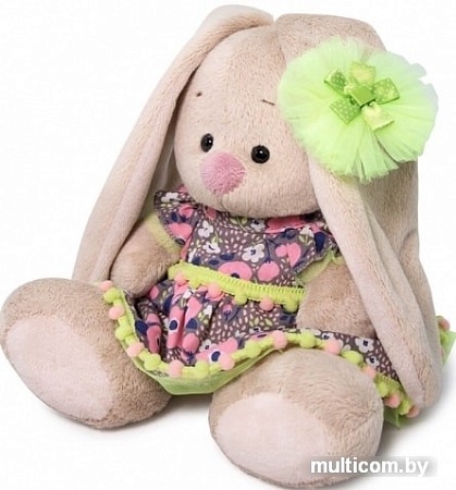 Классическая игрушка Зайка Ми в летнем платье 15 см SidX-377