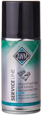 AWM Лак для клемм аккумулятора 210мл 411042013
