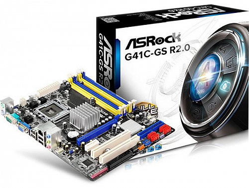 Материнская плата ASRock G41C-GS R2.0