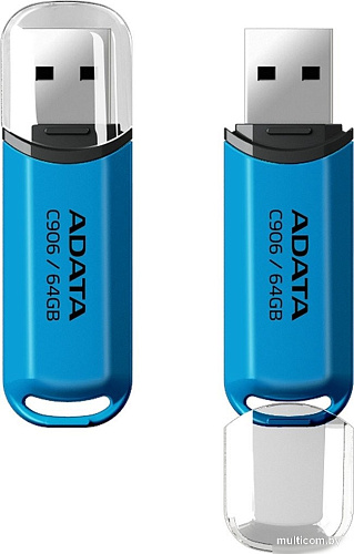 ADATA C906 64GB (синий)