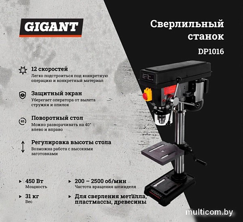 Станок Gigant DP1016