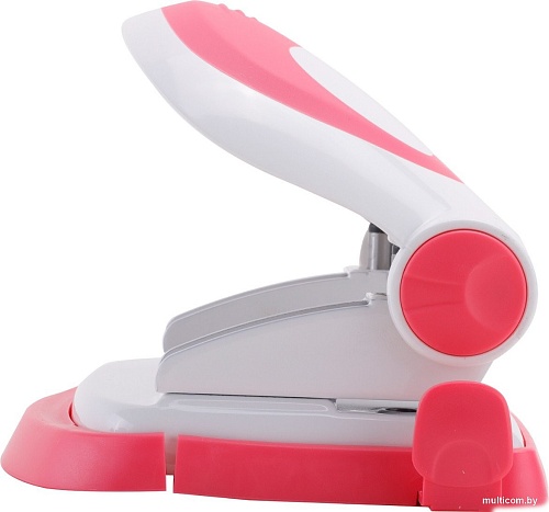 Дырокол Deli Vivid 0113 20 листов (белый/розовый)