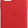 Чехол Apple MagSafe Leather Case для iPhone 12 mini (алый)