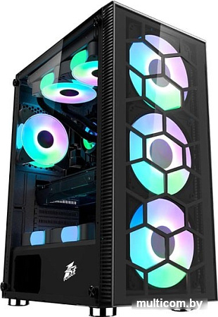 Корпус 1stPlayer X7-G X7-G-BK-3G6P-1G6