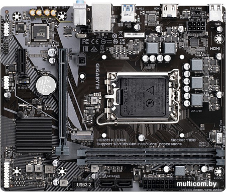 Материнская плата Gigabyte H610M K DDR4
