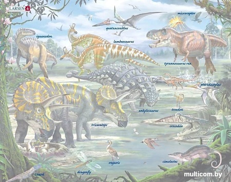 Пазл Larsen Динозавры FH31