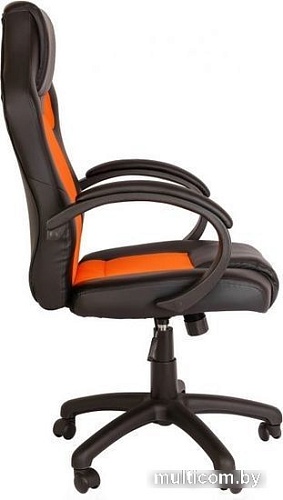 Кресло Меб-ФФ MF-2008H (черный/оранжевый)