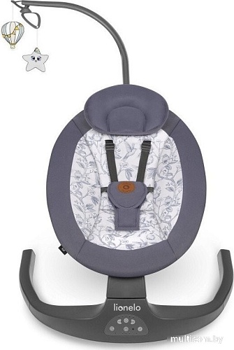 Шезлонг Lionelo Ralf (серый/белый)