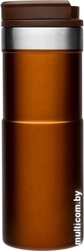Термокружка Stanley Neverleak 470мл 10-09851-010 (темно-янтарный)